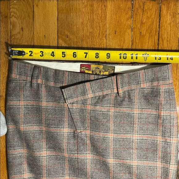 L.A.M.B. 2 Glam grunge Gwen plaid pencil skirt - Picture 8 of 11